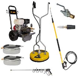 Kit de démarrage pour nettoyeur haute pression 4000 psi 4 gpm Honda 13 ch Lancez votre propre entreprise