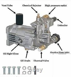 Kit de pompe de laveuse haute pression pour Honda & Excell XR2500 XR2600 XC2600 EX'H'A2425 XR2625