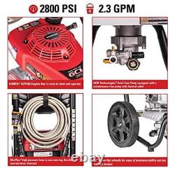 Laveuse à pression à essence 2800 PSI Moteur Honda Pistolet de pulvérisation Rallonge Buse Nouveau