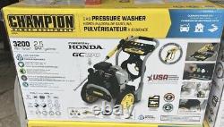 Laveuse à pression à essence Champion Power Equipment 2.5Gpm eau froide avec moteur Honda