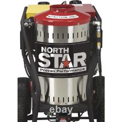 Laveuse à pression à vapeur humide et eau chaude NorthStar Gas, 3000 PSI, 4 GPM, Honda