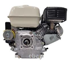 Moteur à essence Honda GX160 avec démarrage électrique 4,8 HP, arbre 3/4 x 2-7/16 - GX160UT2QXE2