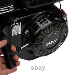 Moteur à essence de 7,5 HP avec arbre horizontal pour Honda GX160, refroidi par air, démarrage à tirage.