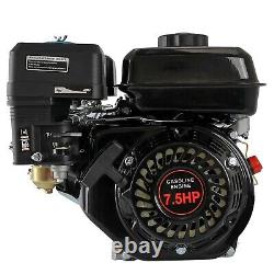 Moteur à essence horizontal 7HP 210cc OHV pour kart Honda GX200 avec démarrage à rappel