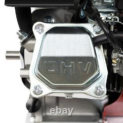 Moteur à essence refroidi par air 4 temps 6,5/7,5 HP adapté au Honda GX160 OHV démarrage à tirage 160/210CC