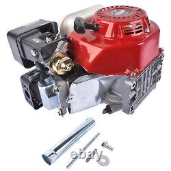 Moteur à gaz 1x 4 temps 5.5HP 168cc 168F avec démarreur à tirage pour Honda GX160 20 mm