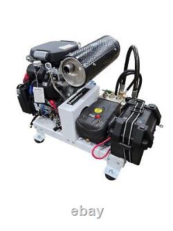 Nettoyeur haute pression à eau froide 3000 psi 12 gallons par minute gpm moteur Honda IGX800