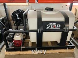 Northstar Cold Water Pressure Washer With200-gal. Réservoir 2000 Psi, Honda Engine Q-19