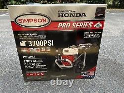 Nouveau Simpson Honda Nettoyeur Haute Pression à Essence PowerShot 2,5 GPM 3700 PSI #PS60982