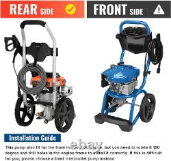 Pompe de Nettoyeur Haute Pression Vertical 3000 PSI @ 2,5 GPM Durabilité Compatible