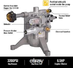 Pompe de laveuse à pression 2900-3200 Psi pour Craftsman Kohler Subaru 190 Honda GCV