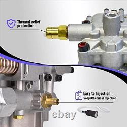Pompe de laveuse à pression à arbre vertical 7/8 pouces, 3200 Psi maximum, 2.4 Gpm