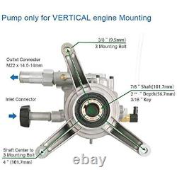 Pompe de laveuse à pression de 2900-3200 Psi pour Craftsman Subaru 190 Kohler Honda GCV