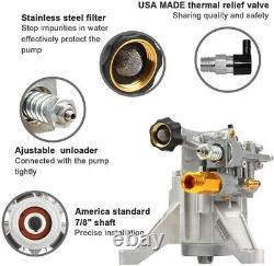 Pompe de laveuse à pression de 3000 Psi, débit de 2.5 GPM pour Craftsman Subaru 190 Kohler Honda GCV