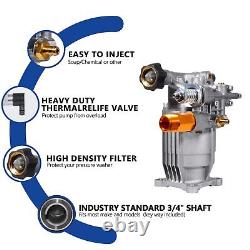 Pompe de nettoyeur haute pression 3100 PSI (arbre de 3/4 pouce)