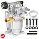 Pompe De Nettoyeur Haute Pression Horizontale 3/4 Pouce 3400psi 2.5gpm Pour Honda Gc160 Gc190