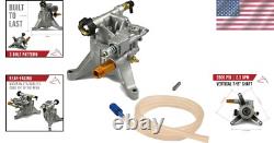 Pompe de nettoyeur haute pression vertical fiable de 2800 PSI compatible avec moteurs Honda et Briggs