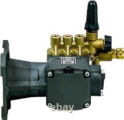 Pompe de puissance de laveuse à pression horizontale 4400 PSI 4.0 GPM avec arbre de remplacement de 1 pouce