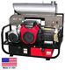 Pression Washer Skid D'eau Chaude Montée 5 Gpm 3500 Psi 20 Hp Honda 115v