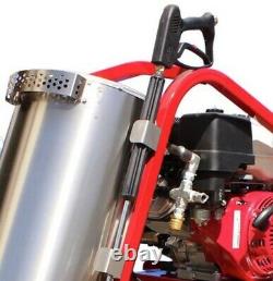 Pressure Pro Hot2go Sh40004hh Gas Hot Pressure Washer With Honda Gx390 Engine