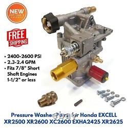 Remplacement de la pompe de nettoyeur haute pression Honda Excell XR2500/2600 XC2600 EXHA2425 XR2625