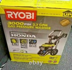 Ryobi Ry803001 Honda Gas Pressure Laveuse Nouveau