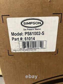 Simpson 61014 3500 Psi À 2,5 Gpm Honda Gx200 Avec Pompe Aaa Triplex Eau Froide