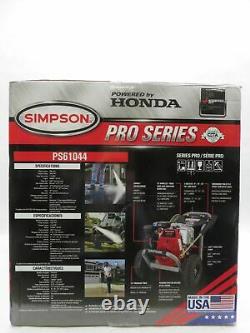 Simpson Pro Series Ps61044 Honda Gs190 Moteur 3400psi Lave-gaz