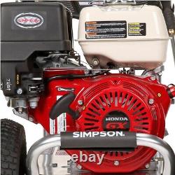 Simpson Professionnel 4200 PSI (Eau Froide à Essence) Nettoyeur Haute Pression à Cadre en Aluminium