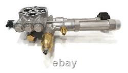 Tête de pompe complète avec déchargeur pour les nettoyeurs haute pression Honda AR42940, SRMW2.2G24